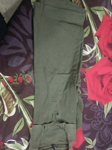 Olive Green Henley Top , Altheory