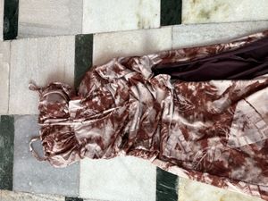 Patterned Mini Dress