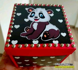 Panda-Themed Double Layered Explosion Box