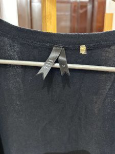 Black Knit Cardigan