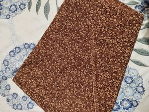 Marina Discharge Print Maroon Fabric