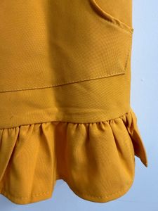 Cute Yellow Overalls