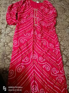Bandhani Plazzo Set