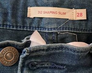 Levi&#39;s Blue Flared Jeans