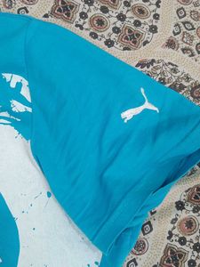 Puma Graphic Tee - Turquoise