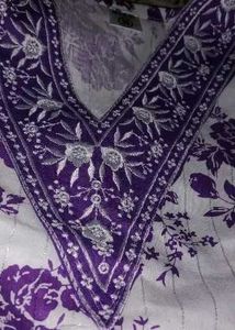 Floral Print Kurta Set