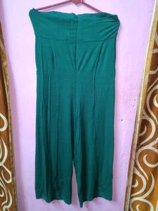Green Culottes Plazo pant