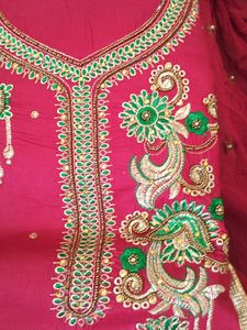 Heavy Work Suit With Duptta