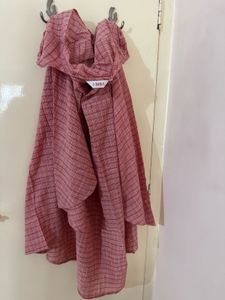 Red Biba Dress With Shrug