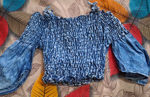 Denim Top