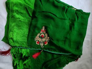 Green Saree