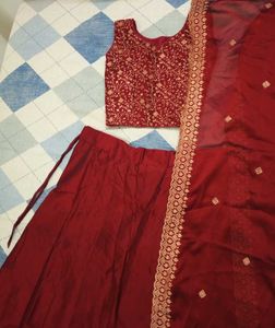 Maroon Lehenga