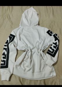 Cool Typographic Prinnt Astronaut Hoodie