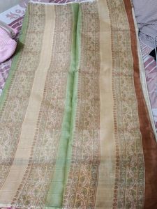 Decent Saree With Formal Use Tissue Material