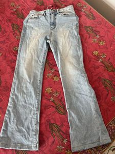 Flare Leg Denim Jeans