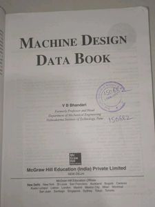 Machine Design Data Book