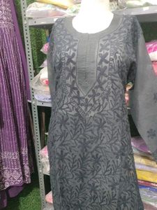 Colorful Embroidered Cotton Fabric