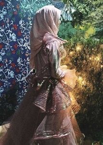 Princess Gown Rose Gold Color