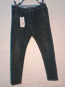 Stylish Dark Wash Denim Jeans
