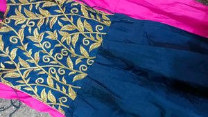 Elegant Embroidered Ethnic Dress🔵🥰❣️