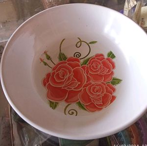 Floral Print Bowl