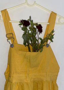 Yellow Jumper Dress