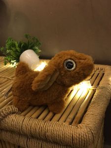 Cute Brown Stuffed Bunny
