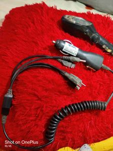 Mobile Charger For Car &amp; MP3