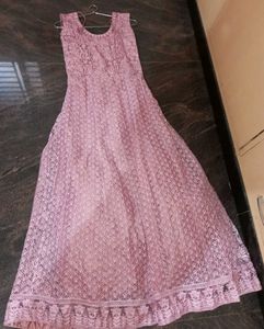 Pink Gown Ethnic