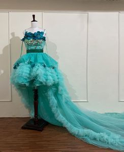 Aqua Tulle Gown🧚🏻‍♀️