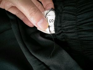 Black Embroidered Culottes