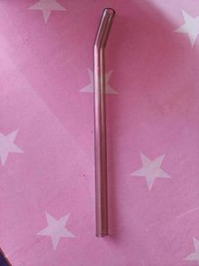 glass sipper mug with a Lid &amp; Straw