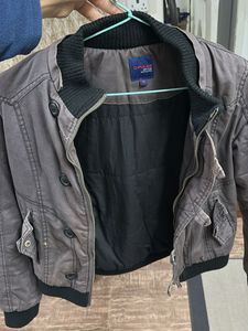 Y2k Stylish Grey Jacket