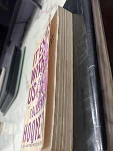 Selling Collen Hoover Book Named IT ENDS WITH US
