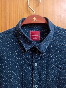 Half Shirt For Men / Dark Blue