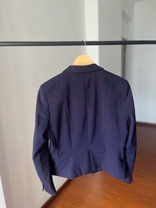 Ink Patch  Tiedye  Blue Petite Fit Blazer