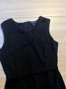 Ajio Black Mini Dress