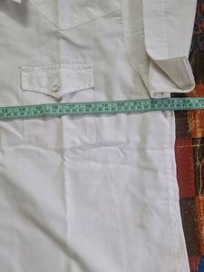 White Short Half Stylish Shirt