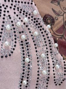 Embellished Sleeve Top