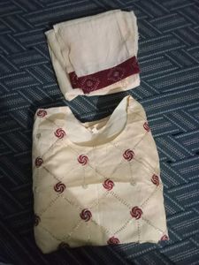 Embroidered Kurta Set