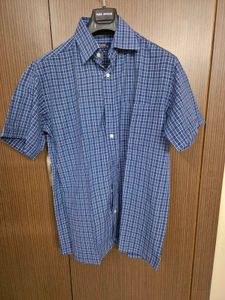 La Fanso Blue Checked Shirt | 40