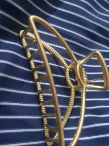 Gold Hair Claw Clip