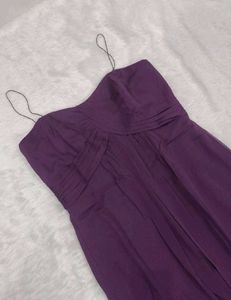 Elegant Purple Maxi Dress