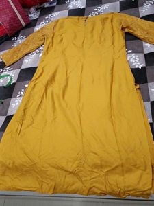 🌟 MUSTARD GOLD KURTI 🌟