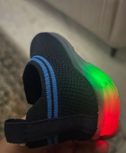 Baby Slip On LED Light Up Shoes