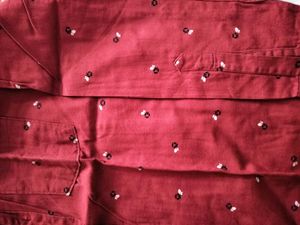 Reddish Maroon Shirt