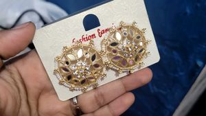 Statement Mirror Earrings
