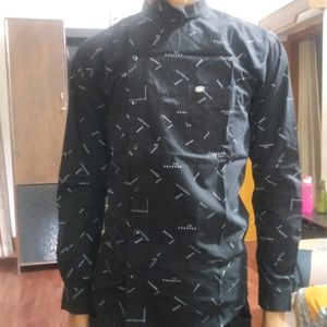Black Cotton Shirt