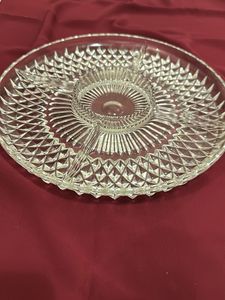 Vintage Collier Glass Cabaret Plate