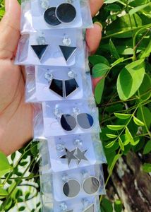 Geometric Stud Earring Set